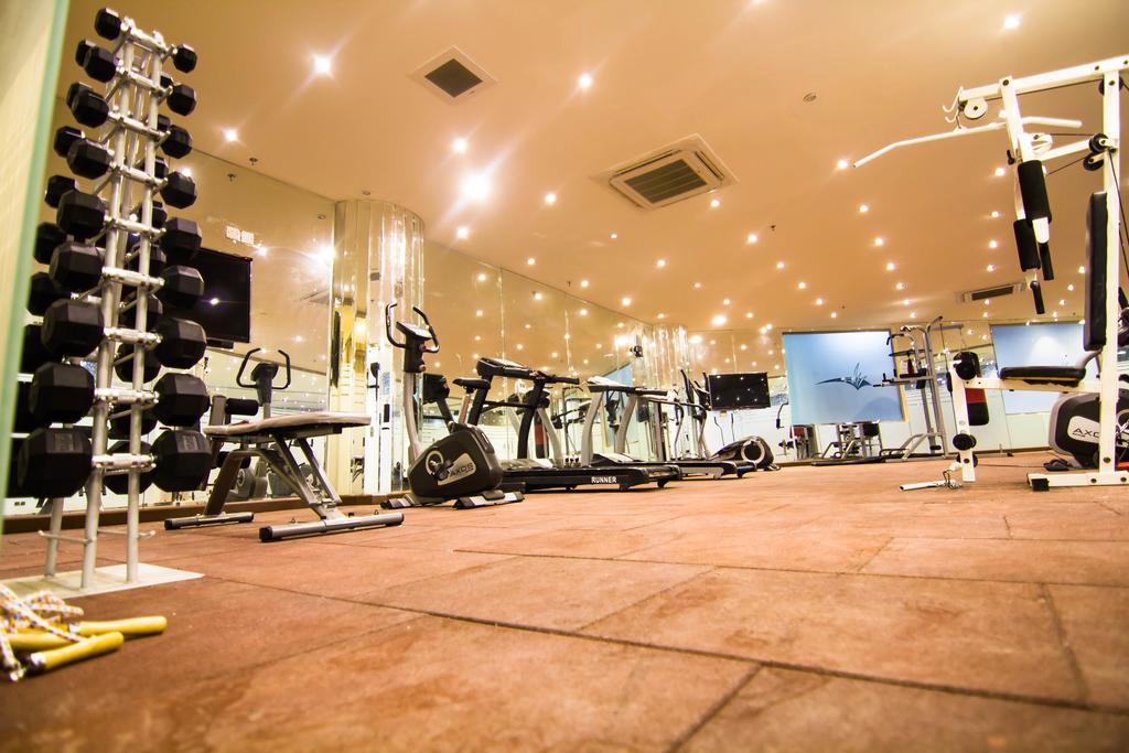 Rest Night Serviced Apartments- Alhamra Riyadh Eksteriør billede A gym in Japan