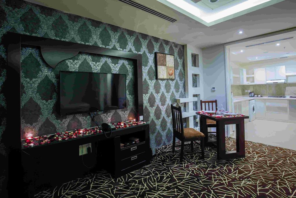 Rest Night Serviced Apartments- Alhamra Riyadh Eksteriør billede A suite at the hotel